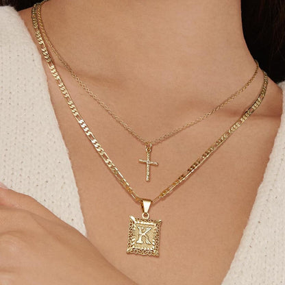 Collar con Inicial 14K