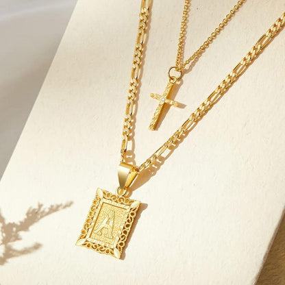 Collar con Inicial 14K