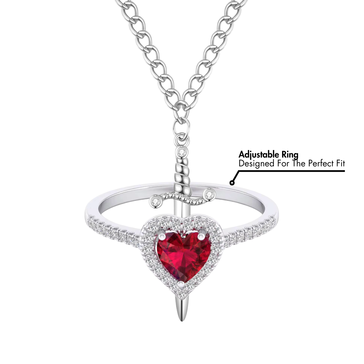 Set para pareja Príncipe y Princesa: anillo y pulsera