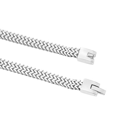 Pulsera elegante con inicial y cierre Amor