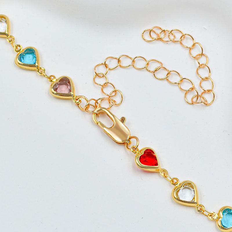 Collar Estilo Étnico con Corazón