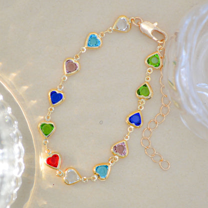 Collar Estilo Étnico con Corazón