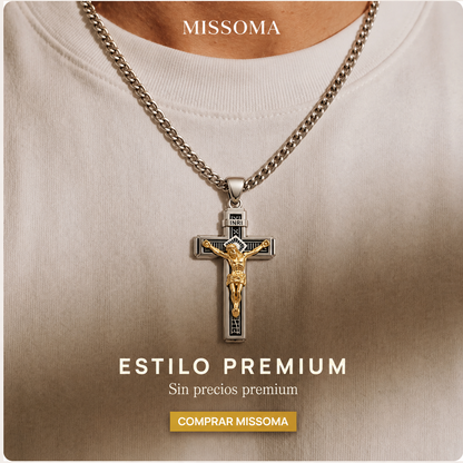Cadena Crucifijo INRI 14K