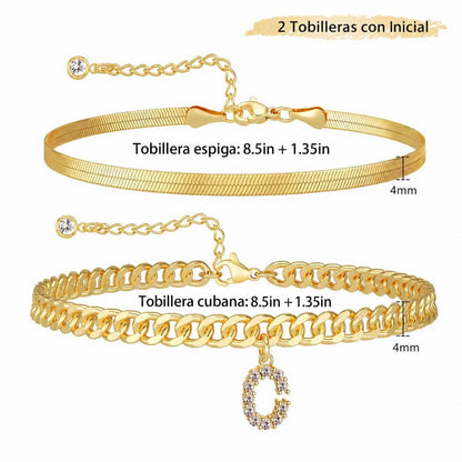 ELÁRA™ Tobillera Dúo Inicial