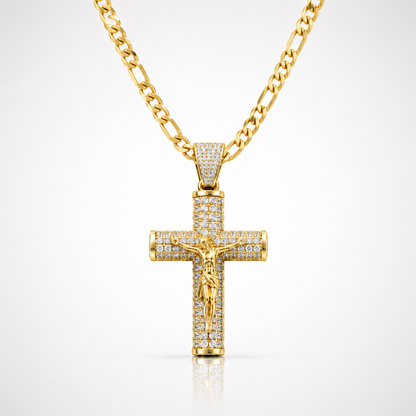 Cadena Crucifijo de Oro 14K