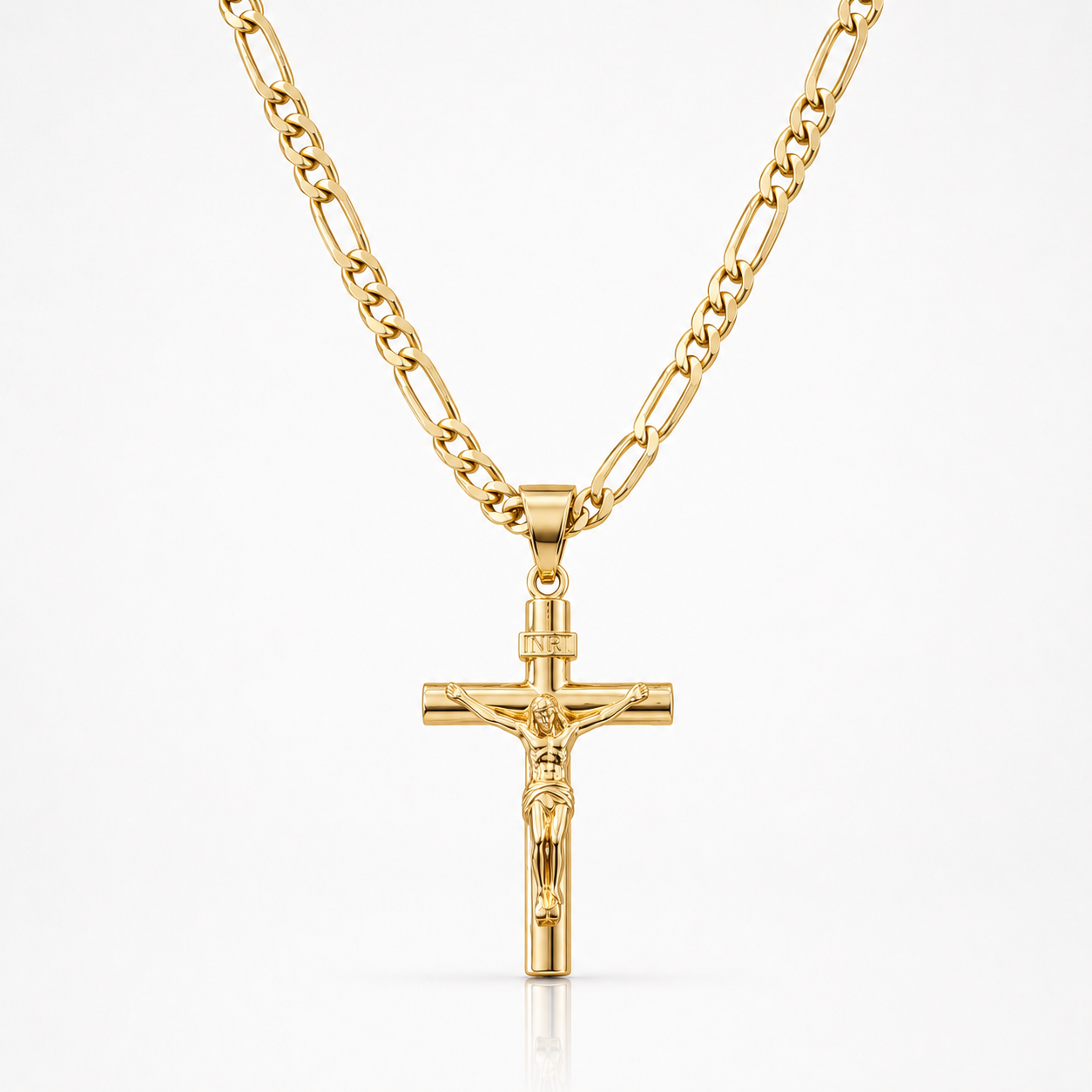 Cadena Crucifijo de Oro 14K