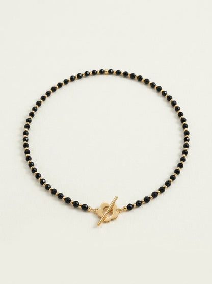 Choker Floral con Cierre de Flor
