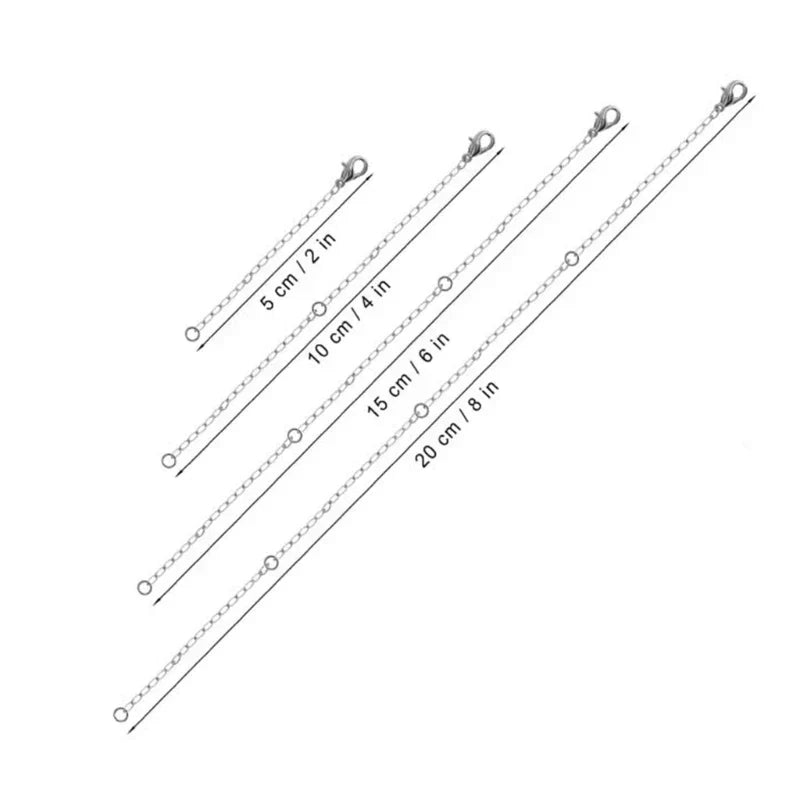 Set de 4 Extensores para Collar 5-20 cm