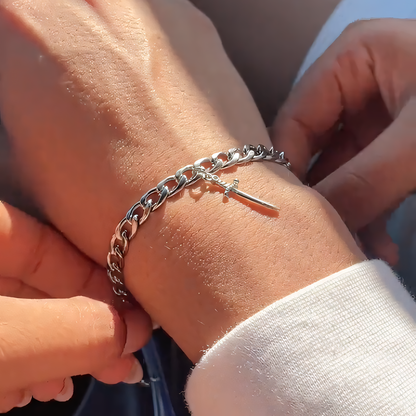 Set para pareja Príncipe y Princesa: anillo y pulsera