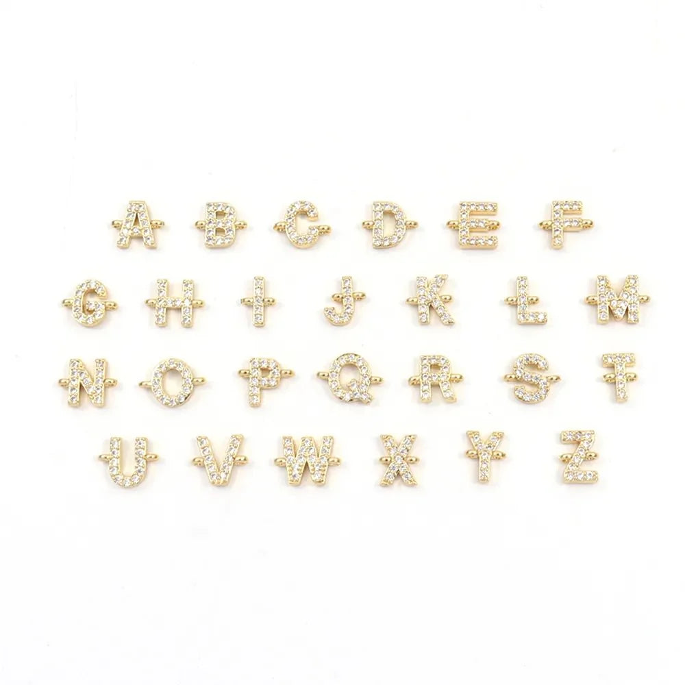 Pulseras ajustables con inicial