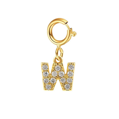 Pulsera delicada de cadena cubana/Fígaro con inicial