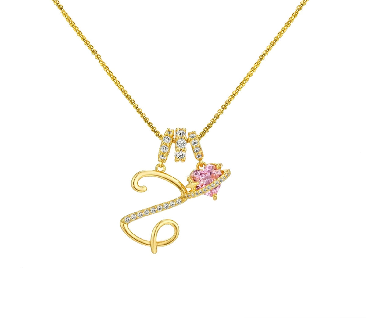 Collar Dopamine con Inicial