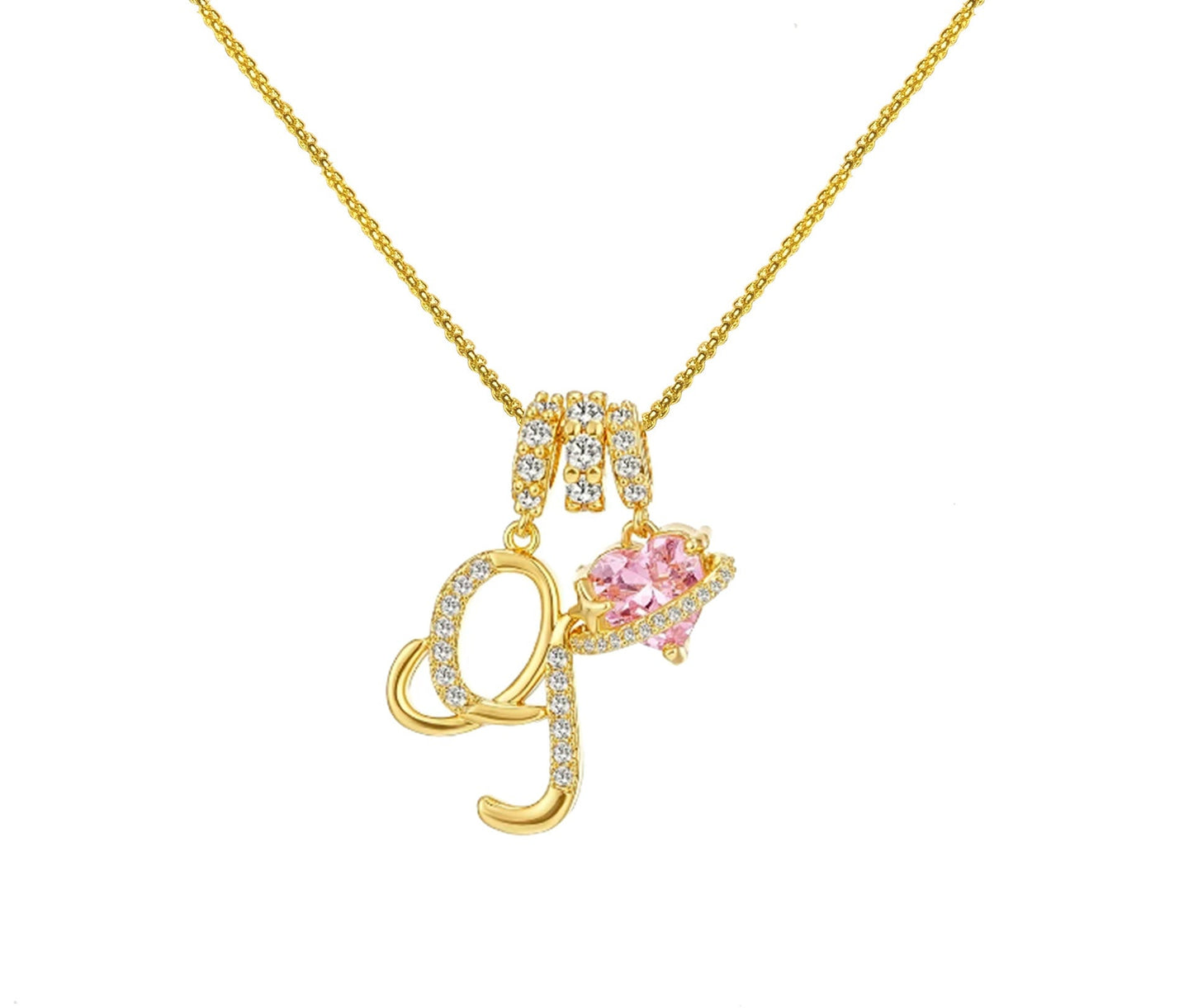 Collar Dopamine con Inicial
