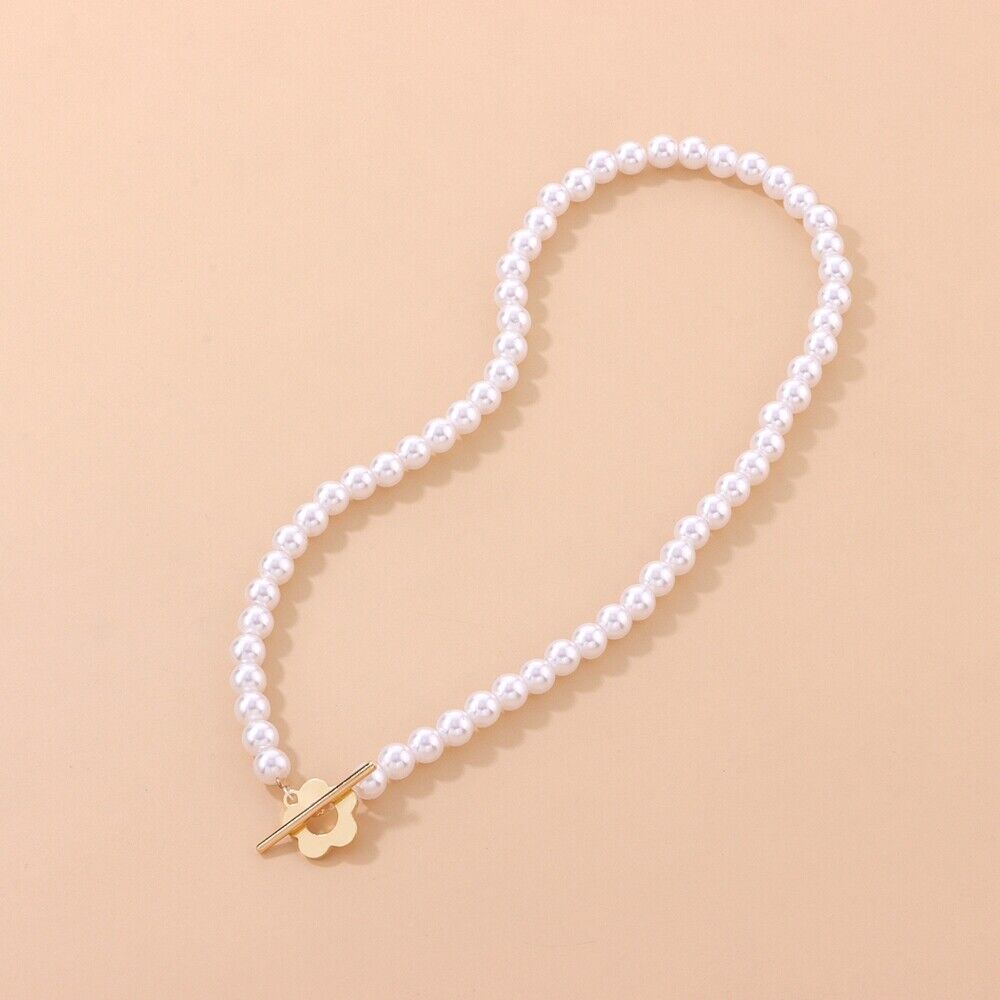 Choker Floral con Cierre de Flor