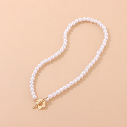 Choker Floral con Cierre de Flor