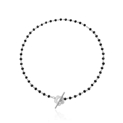 Choker Floral con Cierre de Flor