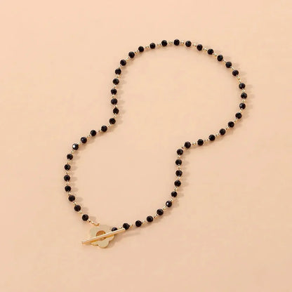Choker Floral con Cierre de Flor