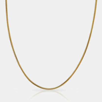 Cadena Serpiente (Oro) 2MM